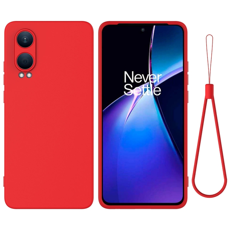 For OnePlus Nord CE4 Lite Pure Color Liquid Silicone Shockproof Phone Case(Red)
For OnePlus Nord CE4 Lite Pure Color Liquid Silicone Shockproof Phone Case(Red)