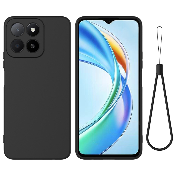 For Honor X5b / X5b Plus Pure Color Liquid Silicone Shockproof Phone Case(Black)
For Honor X5b / X5b Plus Pure Color Liquid Silicone Shockproof Phone Case(Black)