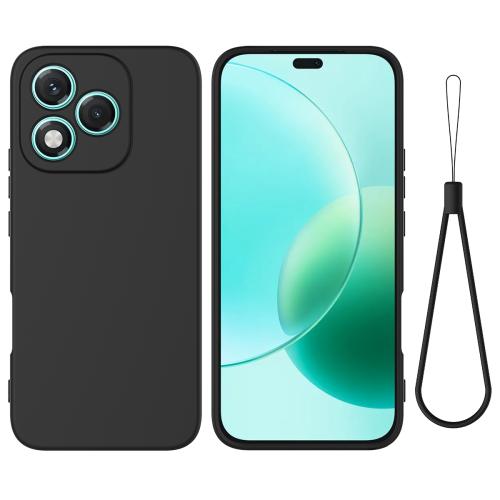 For Honor 400 Lite Global Pure Color Liquid Silicone Shockproof Phone Case(Black)
For Honor 400 Lite Global Pure Color Liquid Silicone Shockproof Phone Case(Black)