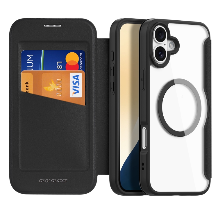 For iPhone 16 DUX DUCIS Skin X Pro Series Magsafe PC + TPU Phone Leather Case(Black)
For iPhone 16 DUX DUCIS Skin X Pro Series Magsafe PC + TPU Phone Leather Case(Black)