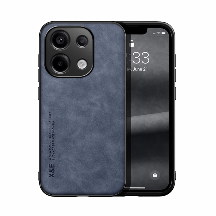 For Xiaomi Redmi Note 13 Pro 4G Skin Feel Magnetic Leather Back Phone Case(Blue)
For Xiaomi Redmi Note 13 Pro 4G Skin Feel Magnetic Leather Back Phone Case(Blue)
