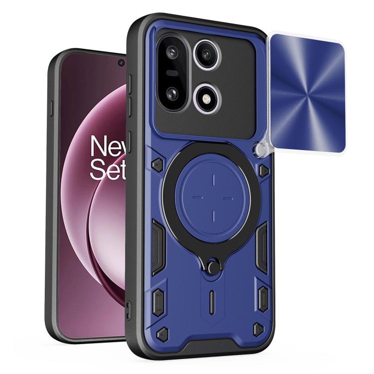 For OnePlus 15 5G CD Texture Sliding Camshield Magnetic Holder Phone Case(Blue)
For OnePlus 15 5G CD Texture Sliding Camshield Magnetic Holder Phone Case(Blue)