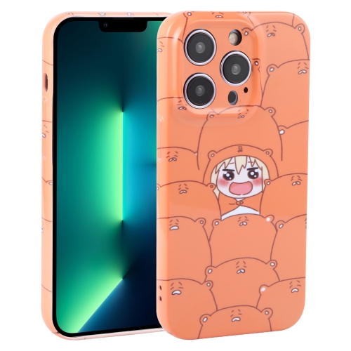

For iPhone 13 Pro Max Dustproof Net Full Coverage PC Phone Case(Cartoon Character)