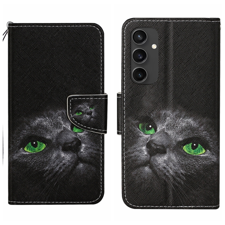 For Samsung Galaxy S24 FE 5G 3D Colored Drawing Flip Leather Phone Case(Black Cat)
For Samsung Galaxy S24 FE 5G 3D Colored Drawing Flip Leather Phone Case(Black Cat)