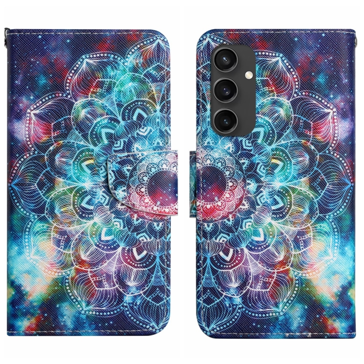 For Samsung Galaxy S24 FE 5G 3D Colored Drawing Flip Leather Phone Case(Star Mandala)
For Samsung Galaxy S24 FE 5G 3D Colored Drawing Flip Leather Phone Case(Star Mandala)