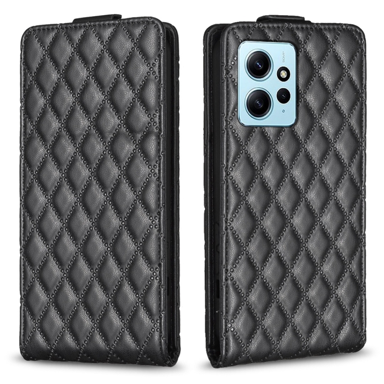 For Redmi Note 12 4G Global Diamond Lattice Vertical Flip Leather Phone Case(Black)
For Redmi Note 12 4G Global Diamond Lattice Vertical Flip Leather Phone Case(Black)
