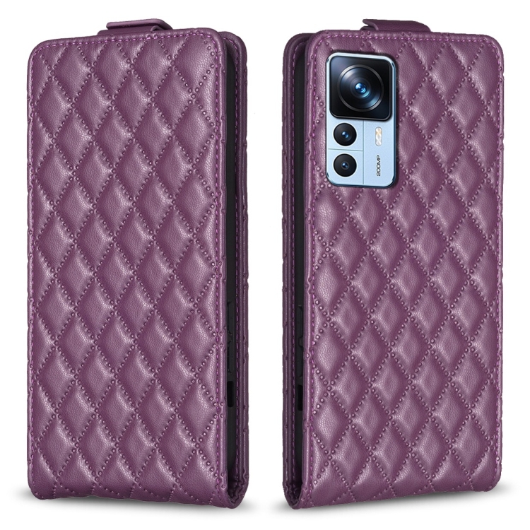 For Xiaomi 12T / 12T Pro Diamond Lattice Vertical Flip Leather Phone Case(Dark Purple)
For Xiaomi 12T / 12T Pro Diamond Lattice Vertical Flip Leather Phone Case(Dark Purple)