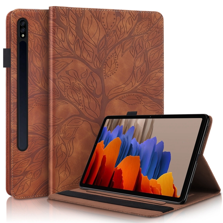 For Samsung Galaxy Tab S9+ / S9 FE+ Life Tree Series Horizontal Flip Leather Tablet Case(Brown)
For Samsung Galaxy Tab S9+ / S9 FE+ Life Tree Series Horizontal Flip Leather Tablet Case(Brown)