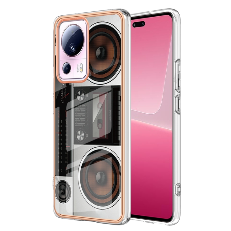 For Xiaomi 13 Lite 5G Electroplating Marble Dual-side IMD Phone Case(Retro Radio)
For Xiaomi 13 Lite 5G Electroplating Marble Dual-side IMD Phone Case(Retro Radio)