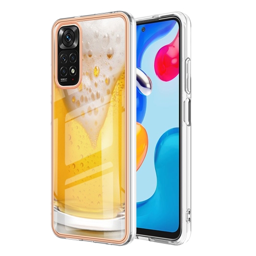 For Xiaomi Redmi Note 11s / Note 11 4G Electroplating Marble Dual-side IMD Phone Case(Draft Beer)
For Xiaomi Redmi Note 11s / Note 11 4G Electroplating Marble Dual-side IMD Phone Case(Draft Beer)