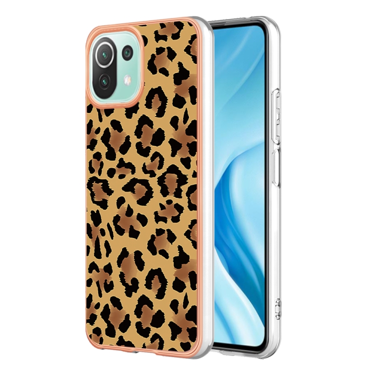 For Xiaomi 11 Lite Electroplating Marble Dual-side IMD Phone Case(Leopard Print)
For Xiaomi 11 Lite Electroplating Marble Dual-side IMD Phone Case(Leopard Print)