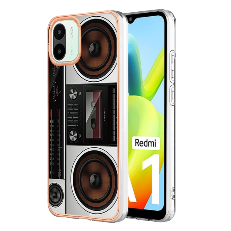 For Xiaomi Redmi A1 Electroplating Marble Dual-side IMD Phone Case(Retro Radio)
For Xiaomi Redmi A1 Electroplating Marble Dual-side IMD Phone Case(Retro Radio)