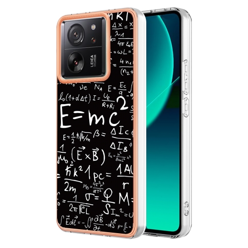 For Xiaomi 13T/13T Pro Electroplating Marble Dual-side IMD Phone Case(Equation)
For Xiaomi 13T/13T Pro Electroplating Marble Dual-side IMD Phone Case(Equation)