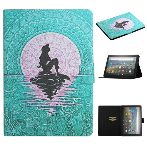 For Amazon Kindle Fire Max 11 Colored Drawing Smart Leather Tablet Case(Mermaid)
For Amazon Kindle Fire Max 11 Colored Drawing Smart Leather Tablet Case(Mermaid)