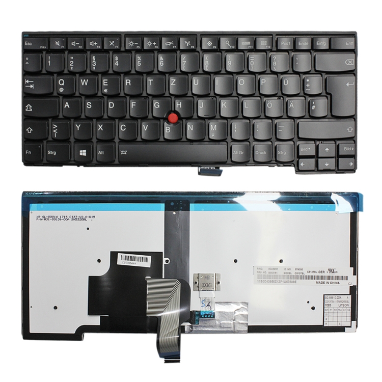 For Lenovo ThinkPad T440 T440P T440S German Version White Back Backlight Laptop Keyboard
For Lenovo ThinkPad T440 T440P T440S German Version White Back Backlight Laptop Keyboard