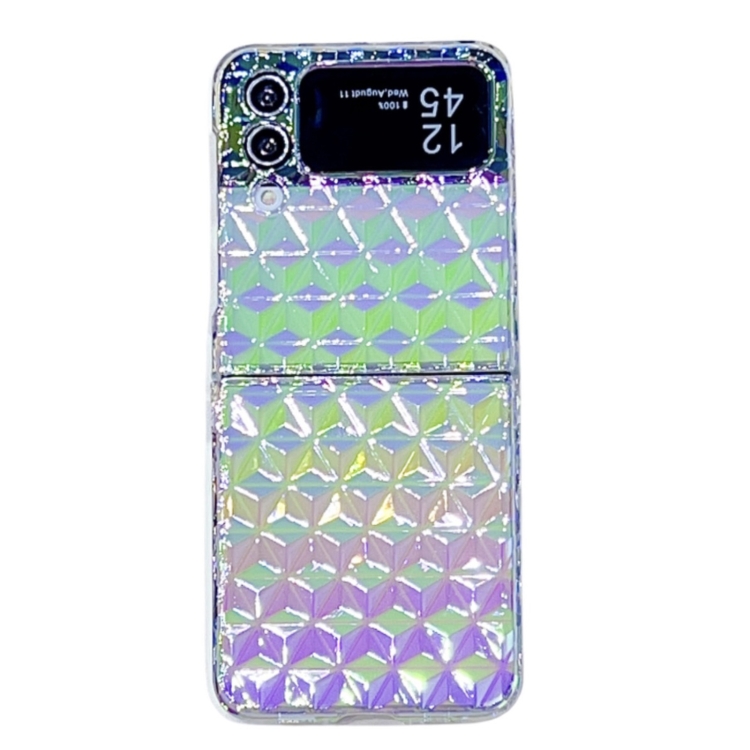 For Samsung Galaxy Z Flip4 Colorful Diamond Texture PC Phone Case(Gradient Pink Green)
For Samsung Galaxy Z Flip4 Colorful Diamond Texture PC Phone Case(Gradient Pink Green)
