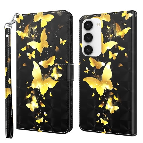 For Samsung Galaxy S24 5G 3D Painting Pattern Flip Leather Phone Case(Gold Butterfly)
For Samsung Galaxy S24 5G 3D Painting Pattern Flip Leather Phone Case(Gold Butterfly)