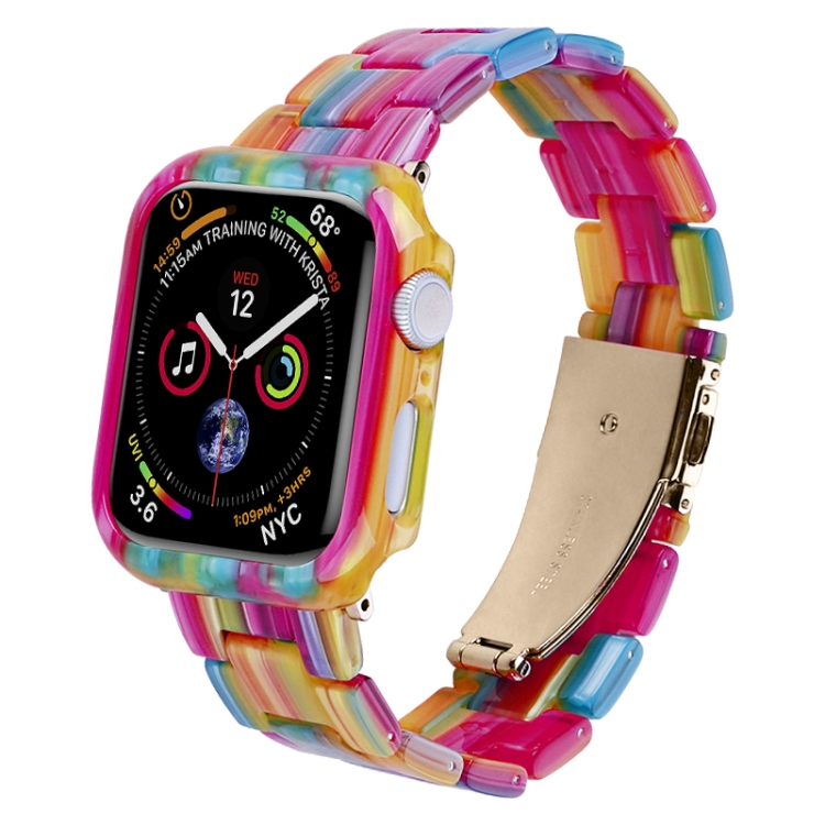 For Apple Watch Series 6/5/4/SE 44mm Printed Resin PC Watch Band Case Kit(Purple)
For Apple Watch Series 6/5/4/SE 44mm Printed Resin PC Watch Band Case Kit(Purple)
