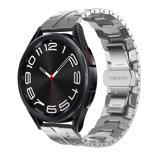 For Samsung Galaxy Watch 6 / 6 Classic Stainless Steel Metal Watch Band(Silver)
For Samsung Galaxy Watch 6 / 6 Classic Stainless Steel Metal Watch Band(Silver)