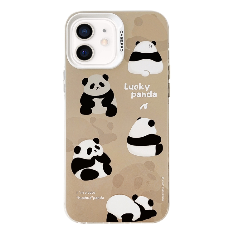 For iPhone 11 Electroplated Silver Series PC Protective Phone Case(Brown Panda)
For iPhone 11 Electroplated Silver Series PC Protective Phone Case(Brown Panda)
