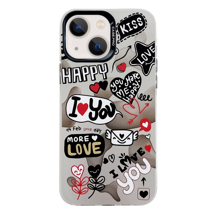For iPhone 15 Electroplated Silver Series PC Protective Phone Case(Love Writing)
For iPhone 15 Electroplated Silver Series PC Protective Phone Case(Love Writing)