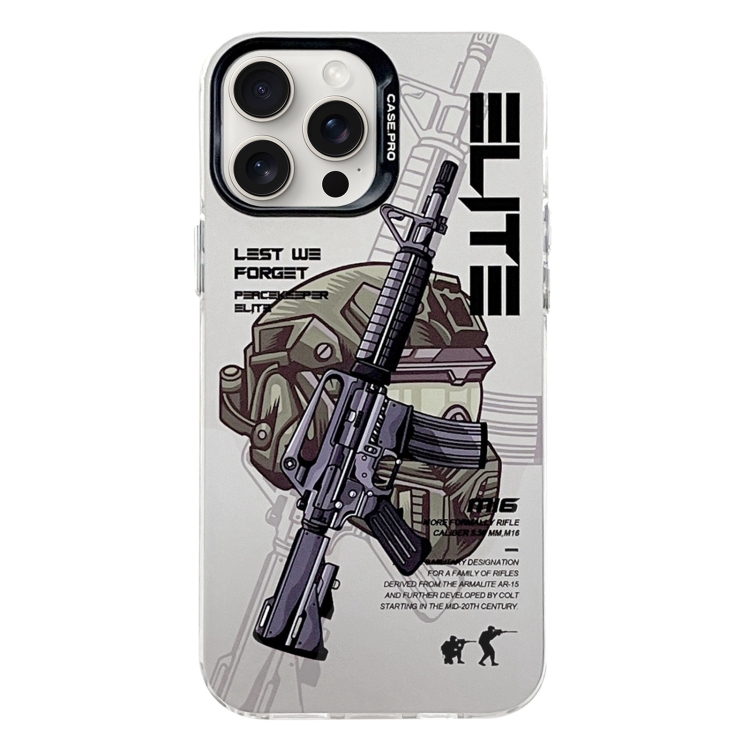 For iPhone 16 Pro Electroplated Silver Series PC Protective Phone Case(Peaceful Warrior A)
For iPhone 16 Pro Electroplated Silver Series PC Protective Phone Case(Peaceful Warrior A)