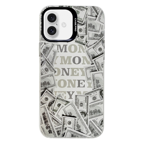 For iPhone 16 Plus Electroplated Silver Series PC Protective Phone Case(Money)
For iPhone 16 Plus Electroplated Silver Series PC Protective Phone Case(Money)