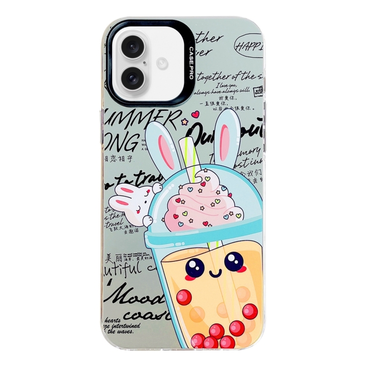 For iPhone 16 Plus Electroplated Silver Series PC Protective Phone Case(Yellow Milk Tea)
For iPhone 16 Plus Electroplated Silver Series PC Protective Phone Case(Yellow Milk Tea)