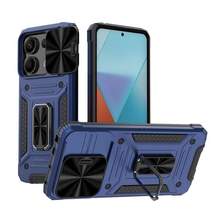 For Xiaomi Redmi Note 13 Pro 5G Camshield Robot TPU Hybrid PC Phone Case(Blue)
For Xiaomi Redmi Note 13 Pro 5G Camshield Robot TPU Hybrid PC Phone Case(Blue)