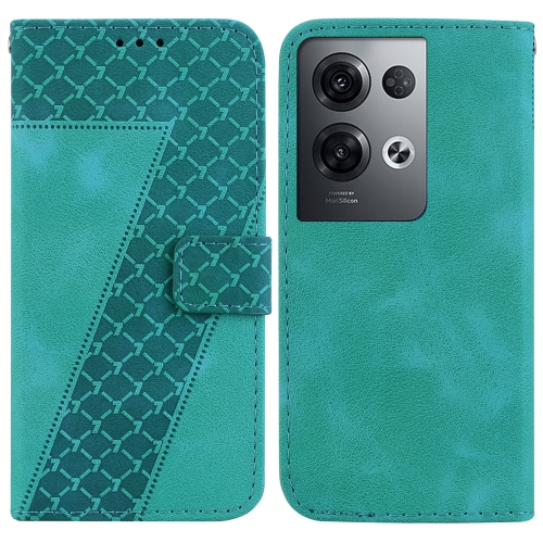 For OPPO Reno8 Pro 5G 7-shaped Embossed Leather Phone Case(Green)
For OPPO Reno8 Pro 5G 7-shaped Embossed Leather Phone Case(Green)