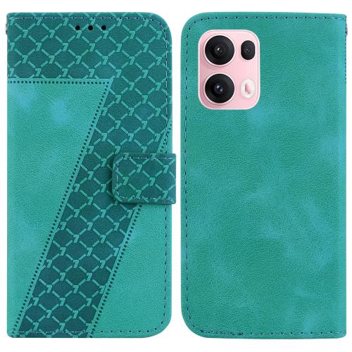 For OPPO Reno13 Pro Global Seven-shaped Embossed Leather Phone Case(Green)
For OPPO Reno13 Pro Global Seven-shaped Embossed Leather Phone Case(Green)