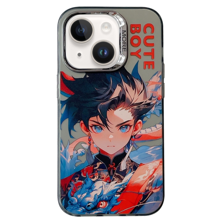 For iPhone 13 Chinese Ancient Style Electroplated Lens Ring PC Hybrid TPU Phone Case(Blue Eyed Boy)
For iPhone 13 Chinese Ancient Style Electroplated Lens Ring PC Hybrid TPU Phone Case(Blue Eyed Boy)