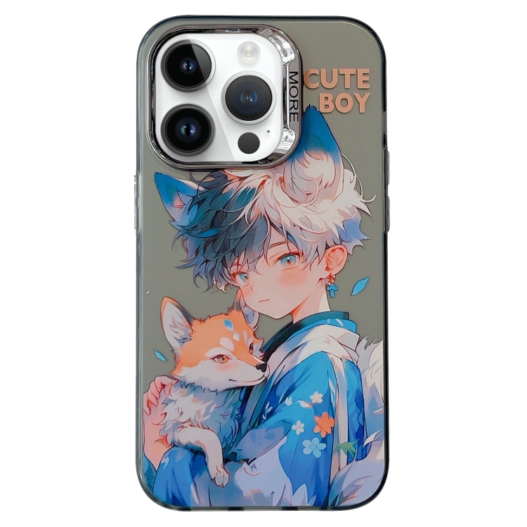For iPhone 12 Pro Max Chinese Ancient Style Electroplated Lens Ring PC Hybrid TPU Phone Case(Black Background Boy)
For iPhone 12 Pro Max Chinese Ancient Style Electroplated Lens Ring PC Hybrid TPU Phone Case(Black Background Boy)