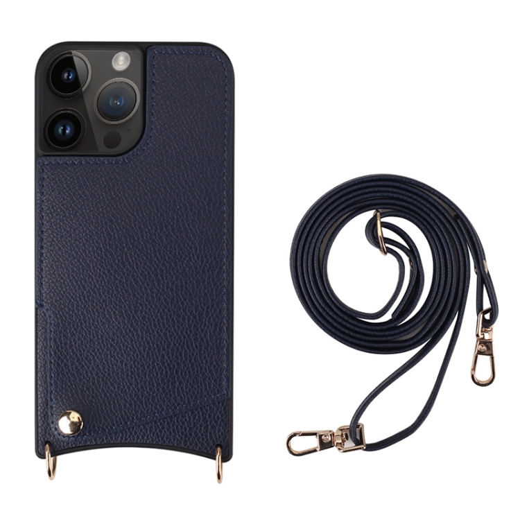 For iPhone 13 Pro Fish Tail Card Slot PU + TPU Phone Case with Long Lanyard(Dark Blue)
For iPhone 13 Pro Fish Tail Card Slot PU + TPU Phone Case with Long Lanyard(Dark Blue)