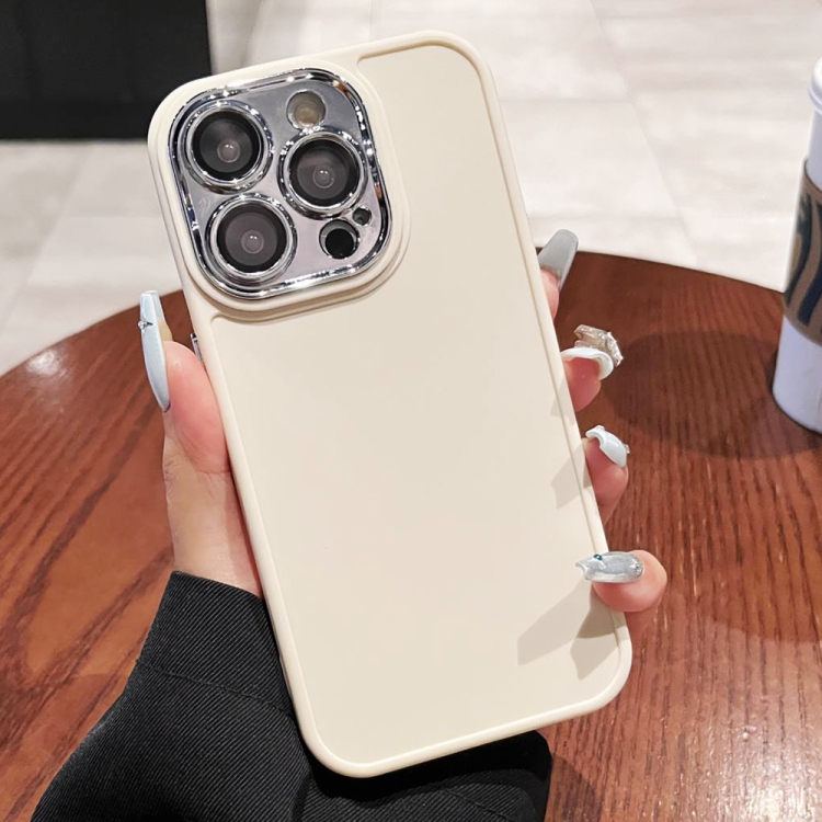 For iPhone 13 Pro Max Electroplated Lens Frame Phone Case with Lens Film(White)
For iPhone 13 Pro Max Electroplated Lens Frame Phone Case with Lens Film(White)