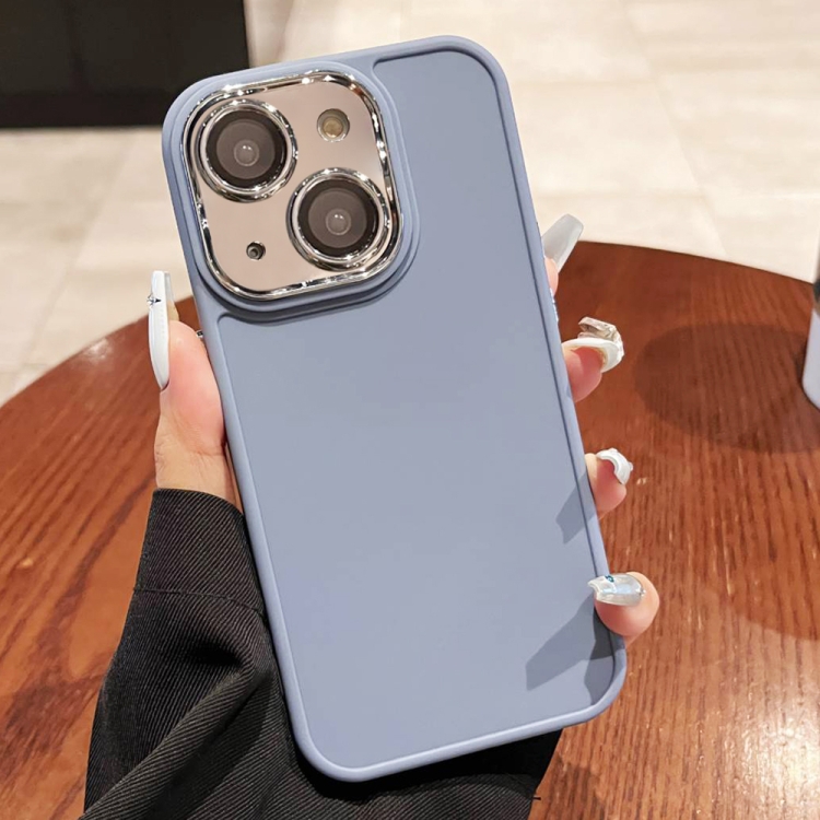 For iPhone 13 Electroplated Lens Frame Phone Case with Lens Film(Lavender Grey)
For iPhone 13 Electroplated Lens Frame Phone Case with Lens Film(Lavender Grey)