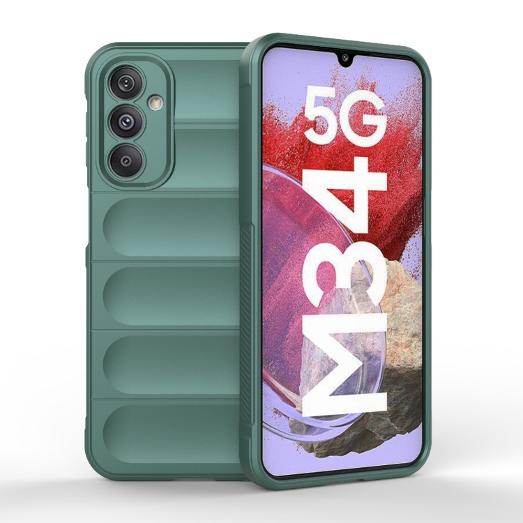 For Samsung Galaxy M34 5G India Magic Shield TPU + Flannel Phone Case(Dark Green)
For Samsung Galaxy M34 5G India Magic Shield TPU + Flannel Phone Case(Dark Green)
