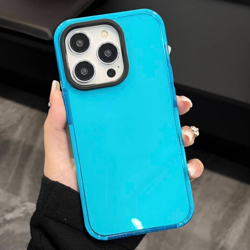 For iPhone 13 Pro Max 2 in 1 Fluorescent Transparent TPU Phone Case(Blue)
For iPhone 13 Pro Max 2 in 1 Fluorescent Transparent TPU Phone Case(Blue)