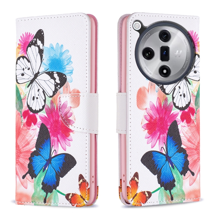 For OPPO Find X7 Ultra Colored Drawing Pattern Leather Phone Case(Butterflies)
For OPPO Find X7 Ultra Colored Drawing Pattern Leather Phone Case(Butterflies)