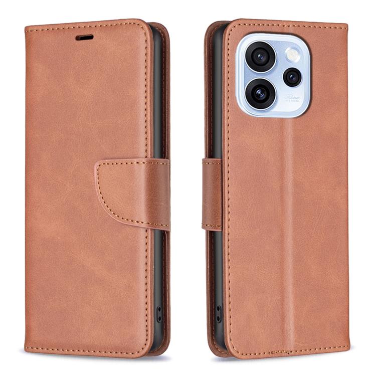 For OPPO Reno15 F 5G Global Lambskin Texture Leather Phone Case(Brown)
For OPPO Reno15 F 5G Global Lambskin Texture Leather Phone Case(Brown)