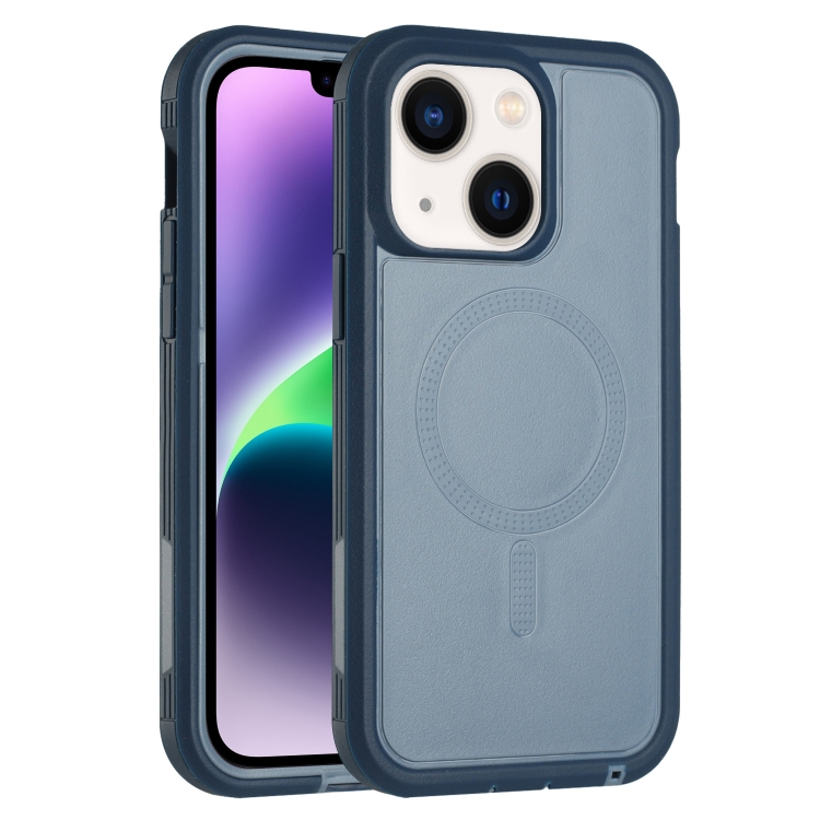 For iPhone 14 Defender Series XT MagSafe Magnetic PC + TPU Shockproof Phone Case(Blue)
For iPhone 14 Defender Series XT MagSafe Magnetic PC + TPU Shockproof Phone Case(Blue)
