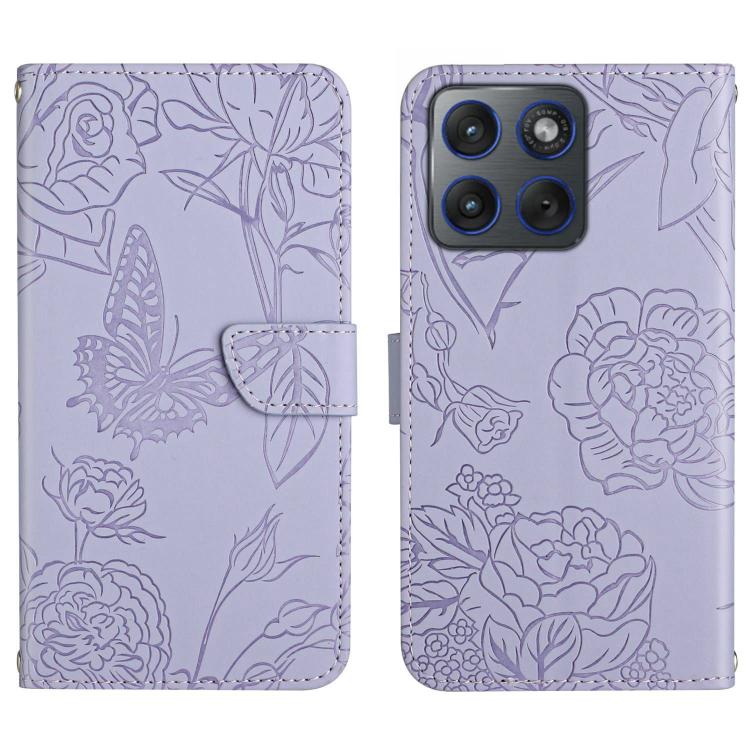 For Motorola Edge 70 5G Global HT03 Skin Feel Butterfly Embossed Flip Leather Phone Case(Purple)
For Motorola Edge 70 5G Global HT03 Skin Feel Butterfly Embossed Flip Leather Phone Case(Purple)