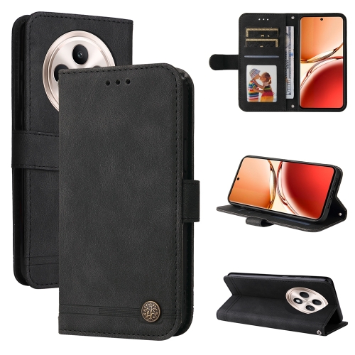 For OPPO Reno12 F 4G Skin Feel Life Tree Metal Button Leather Phone Case(Black)
For OPPO Reno12 F 4G Skin Feel Life Tree Metal Button Leather Phone Case(Black)