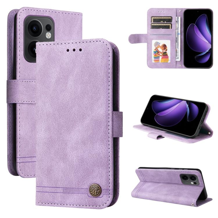 For OPPO Reno13 F 4G / 5G Skin Feel Life Tree Metal Button Leather Phone Case(Purple)
For OPPO Reno13 F 4G / 5G Skin Feel Life Tree Metal Button Leather Phone Case(Purple)