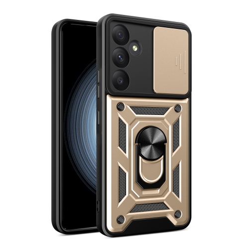 For Samsung Galaxy A55 5G Sliding Camera Cover Design TPU+PC Phone Case(Gold)
For Samsung Galaxy A55 5G Sliding Camera Cover Design TPU+PC Phone Case(Gold)