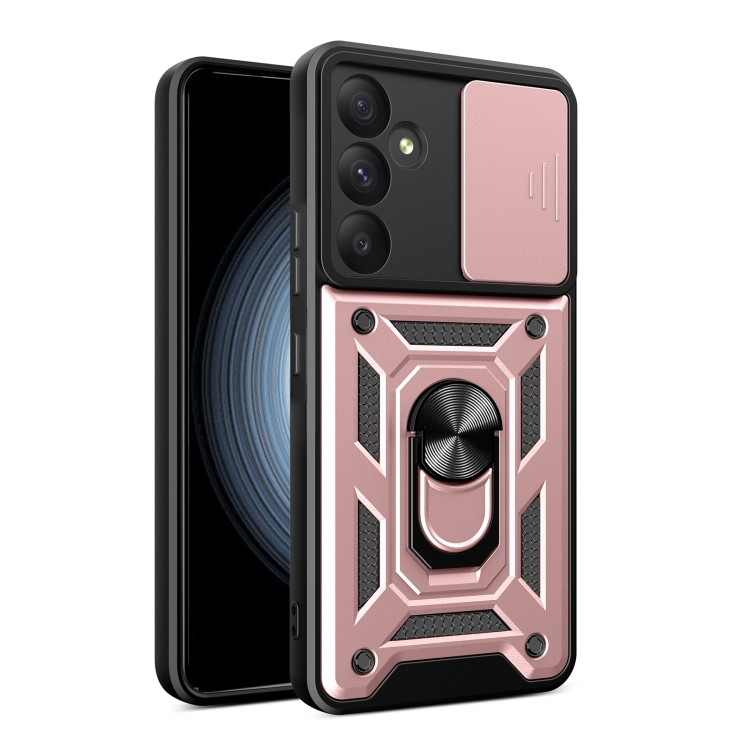For Samsung Galaxy A55 5G Sliding Camera Cover Design TPU+PC Phone Case(Rose Gold)
For Samsung Galaxy A55 5G Sliding Camera Cover Design TPU+PC Phone Case(Rose Gold)