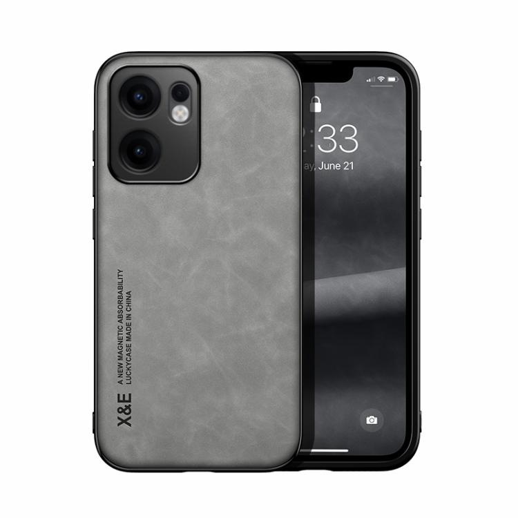 For OPPO Reno13 F 5G Skin Feel Magnetic Leather Back Phone Case(Light Grey)
For OPPO Reno13 F 5G Skin Feel Magnetic Leather Back Phone Case(Light Grey)