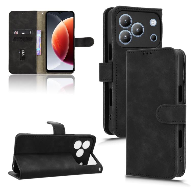 For Blackview WAVE 7C Skin Feel Magnetic Flip Leather Phone Case(Black)
For Blackview WAVE 7C Skin Feel Magnetic Flip Leather Phone Case(Black)