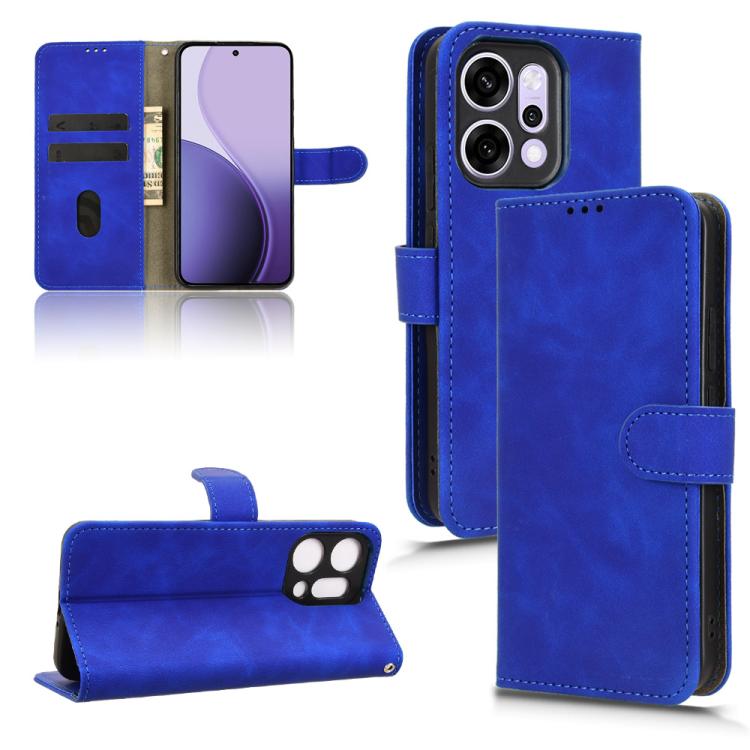 For OPPO Reno14 Pro Global Skin Feel Magnetic Flip Leather Phone Case(Blue)
For OPPO Reno14 Pro Global Skin Feel Magnetic Flip Leather Phone Case(Blue)