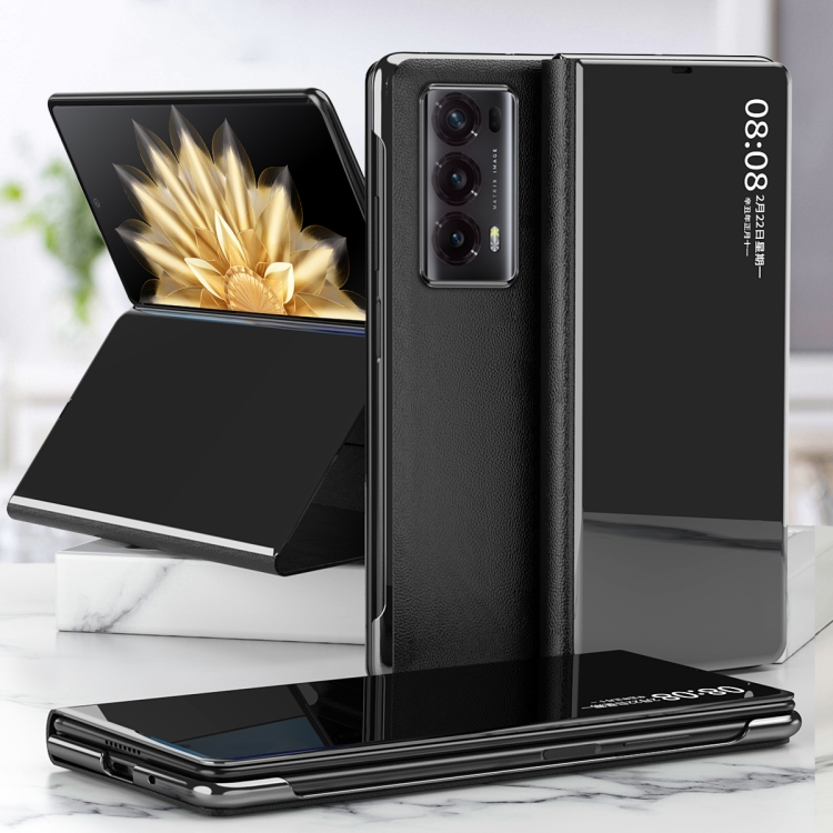 For Honor Magic V2 Electroplated Mirror Protective Phone Case with Holder(Black)
For Honor Magic V2 Electroplated Mirror Protective Phone Case with Holder(Black)